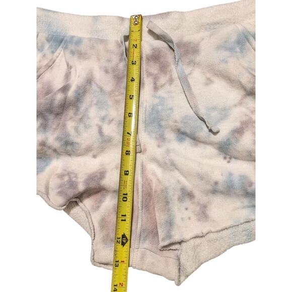 Free People Women's Blue Combo Kelly Washed Tie Dye Shorts Size Small - Picture 4 of 7